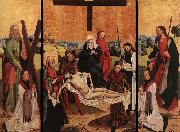 MASTER of the Life of the Virgin Triptych of Canon Gerhard ter Streegen de Monte oil